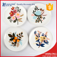 high quality ceramic home decor plate / best choice porcelain wall plates / decorative hanging plate